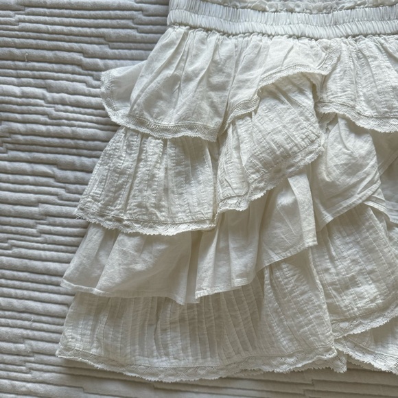 LoveShackFancy White Ruffle Coelli Dress - Picture 3 of 13
